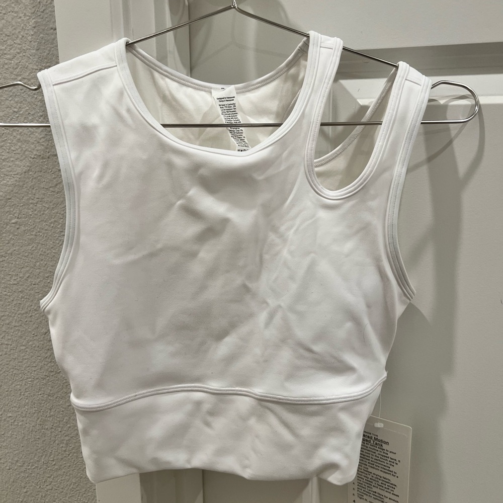 Lululemon Mastered Motion Cropped Tank